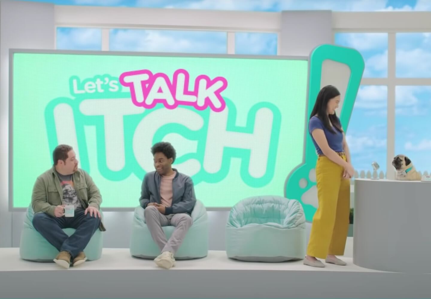 panel of people on talk itch show